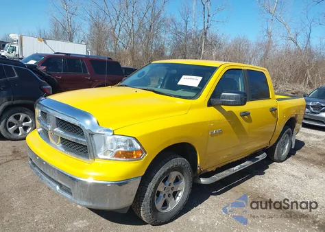 2009 Dodge Ram 1500 Slt/Sport/Trx из США, поврежденный, VIN 1D3HV13P19S741236